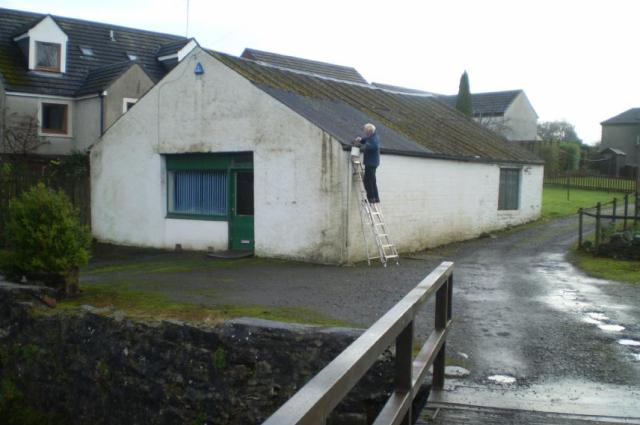 Existing storage building to be demolished