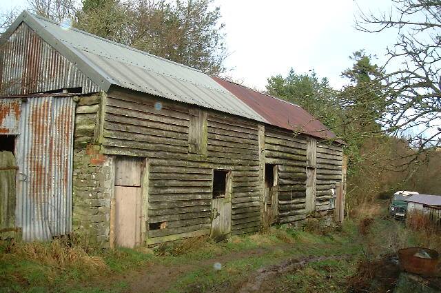 The adjacent barn