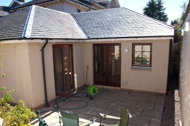 Kitchen extension to mews cottage